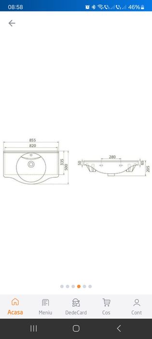 Lavoar baie în stare bună