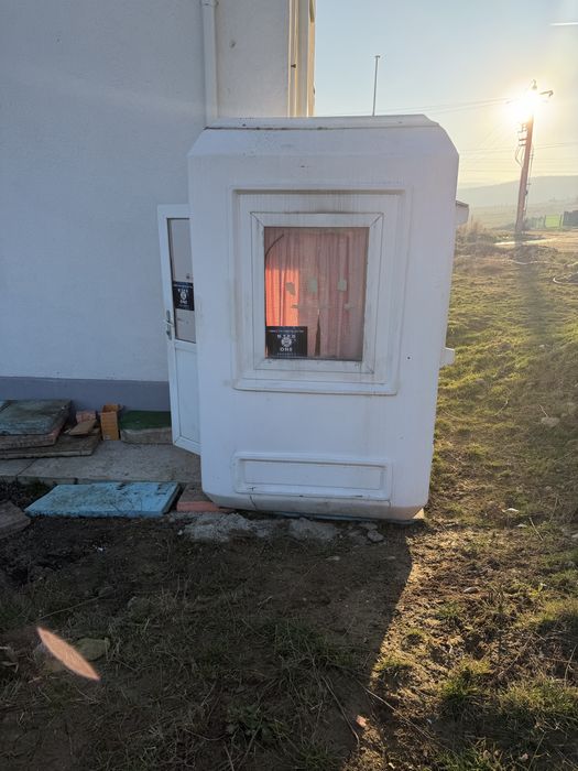 Cabina paza fibra sticla