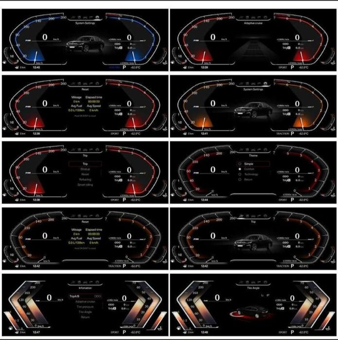 Ceasuri digitale X5/X6 E70/E71