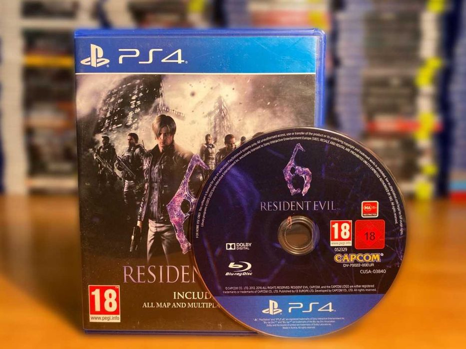 Resident Evil 6 PS4/PS5 Обитель зла 6 На Двоих Пс4 Большой Выбор Игр