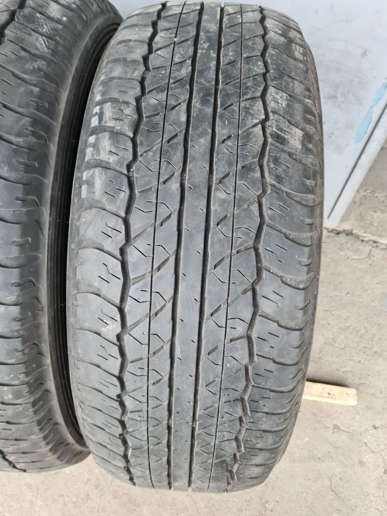 2 бр. летни гуми 265/60/18 Dunlop 5,5 mm DOT 2414