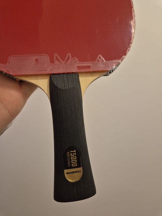 Paletă ping pong Sanwei T5000+Loki3 | ofensivă si efect