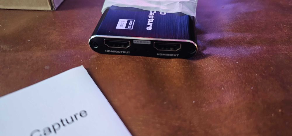 Placa de Captura Video Hdmi 4K - Hdmi - USB 3.0 ps4 ps5 xbox one