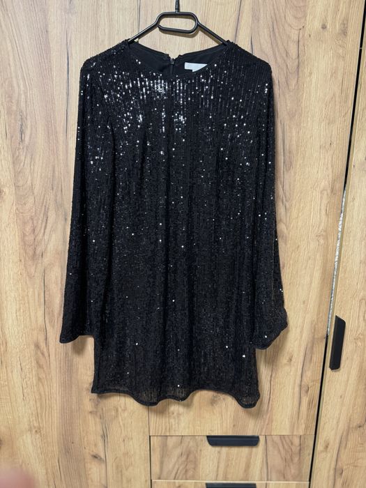 Дамска рокля с пайети H&M