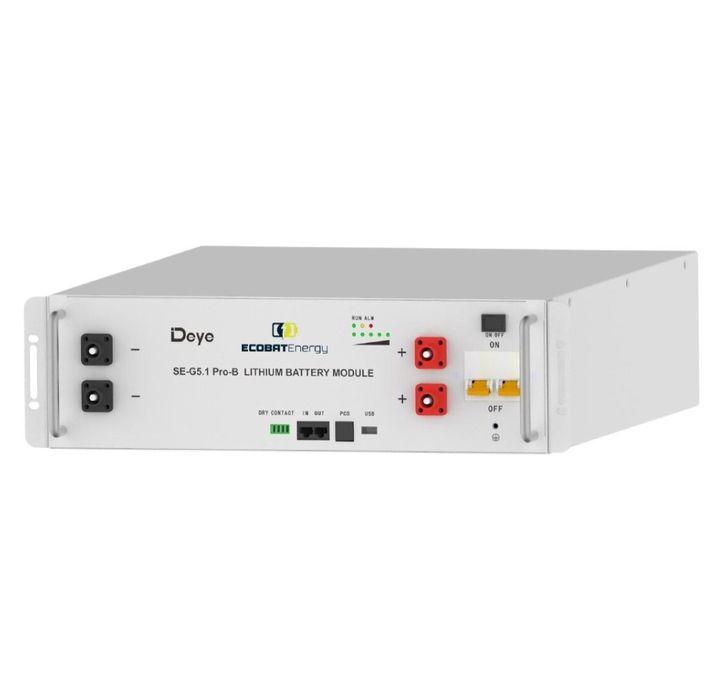 Acumulator Deye 5.12KWH SE-G5.1 Pro-B Lifepo4 51.2V 100Ah
