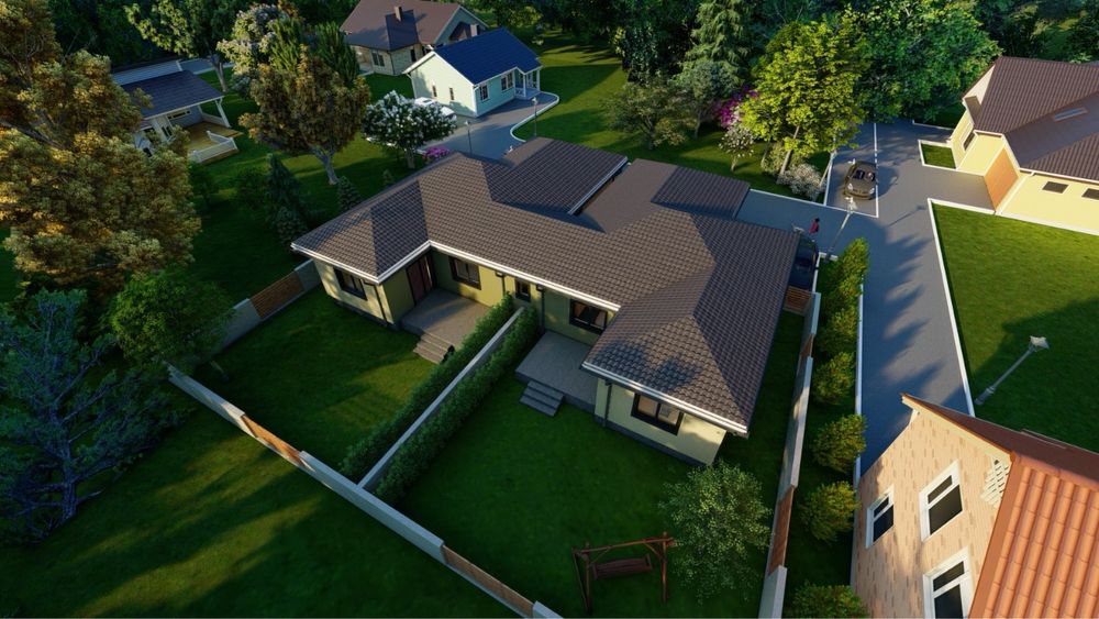 Duplex Parter+Pod, Giroc, toate utilitățile, la asfalt