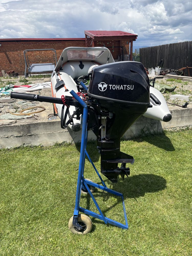 Barca Kolibri cu motor Tohatsu 9.8 cp si sonar