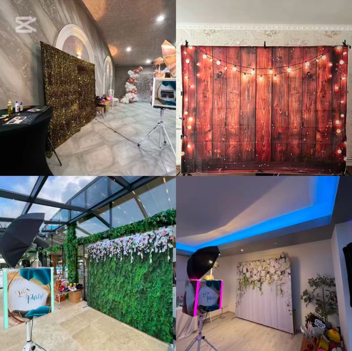 Cabină Foto Platformă 360 Fum Greu Artificii Bule cu Fum Bucuresti