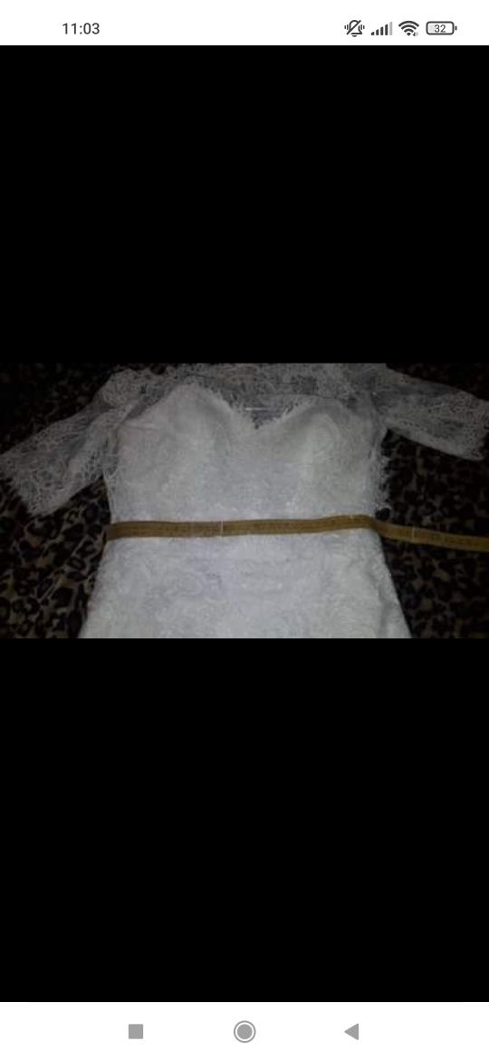 Vand rochie de mireasa Enzoani Beautiful mărime 36-38 ajustabil