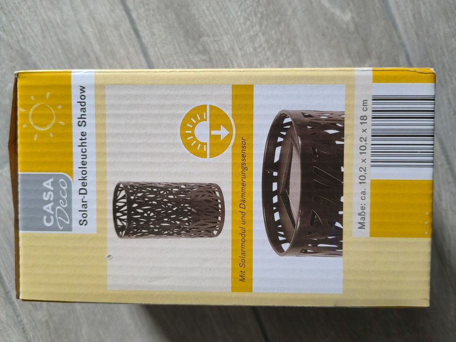 Lampa cu panou solar pentru grădină Casadeco