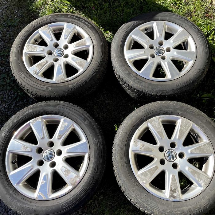 Jante originale VW 16” / R16 5x112 + anvelope iarnă Debica Frigo HP2