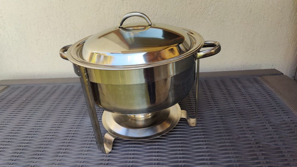 Chafin dish  inox