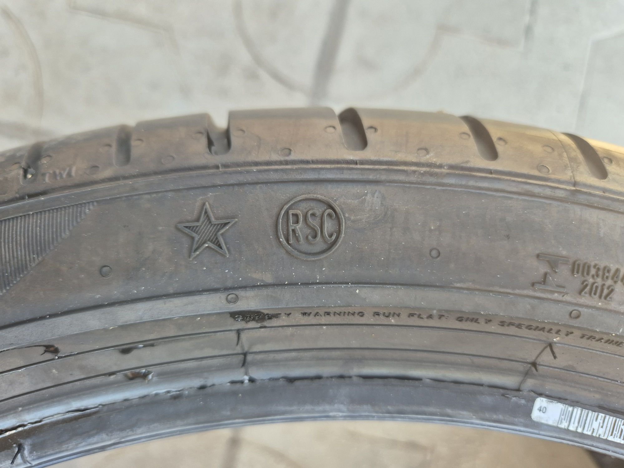 2бр.летни гуми 255/35/19 96Y Pireli RSC 22г.