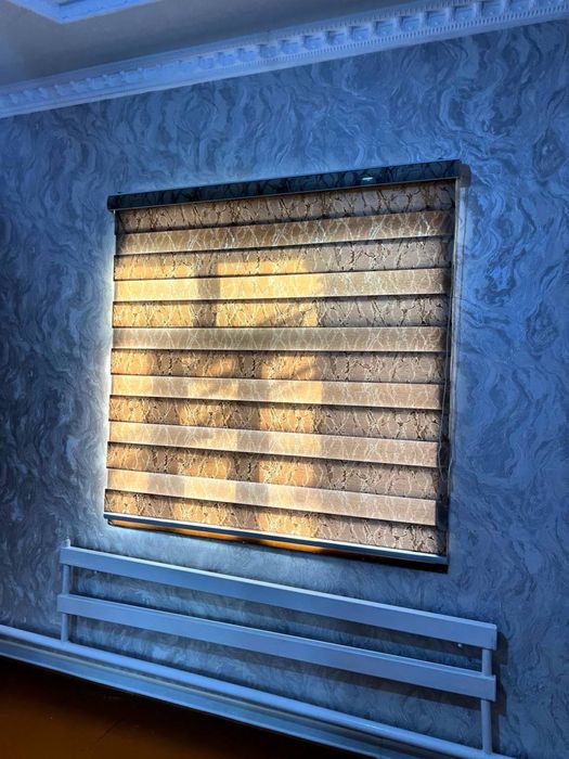 Jalyuzi жалюзи full moon quyoshdan 100% saqlovchi materiallar