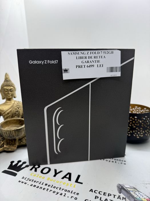 Amanet Royal : Samsung Z FOLD 7 / Ca NOU / La cutie / Garantie