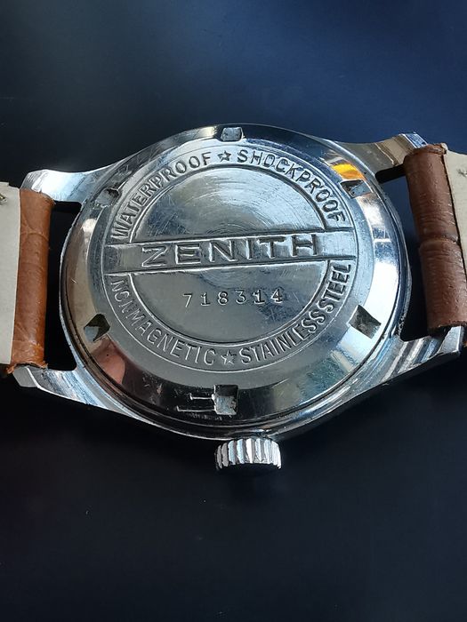Ceas Zenith Int Manuala Anii '50 Funcționează excelent!