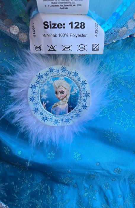 Детска рокля Елза и Анна от Замръзналото кралство и Пепеляшка