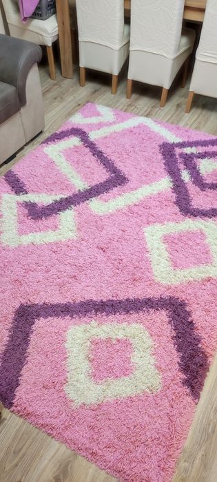 Килим шаги - розов