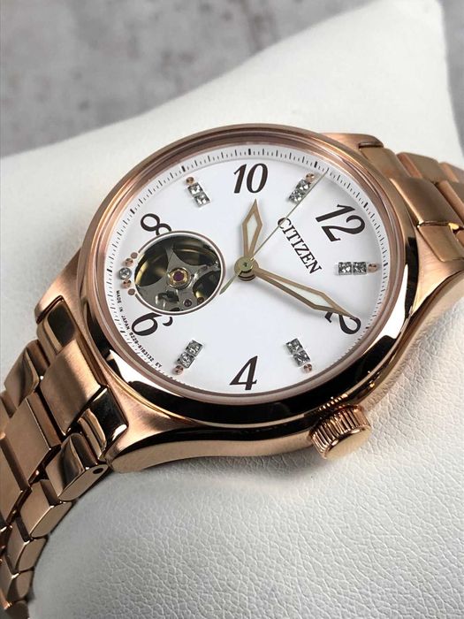 Ceas dama Citizen - Lady Open Heart Automatic - PC1002-85A -