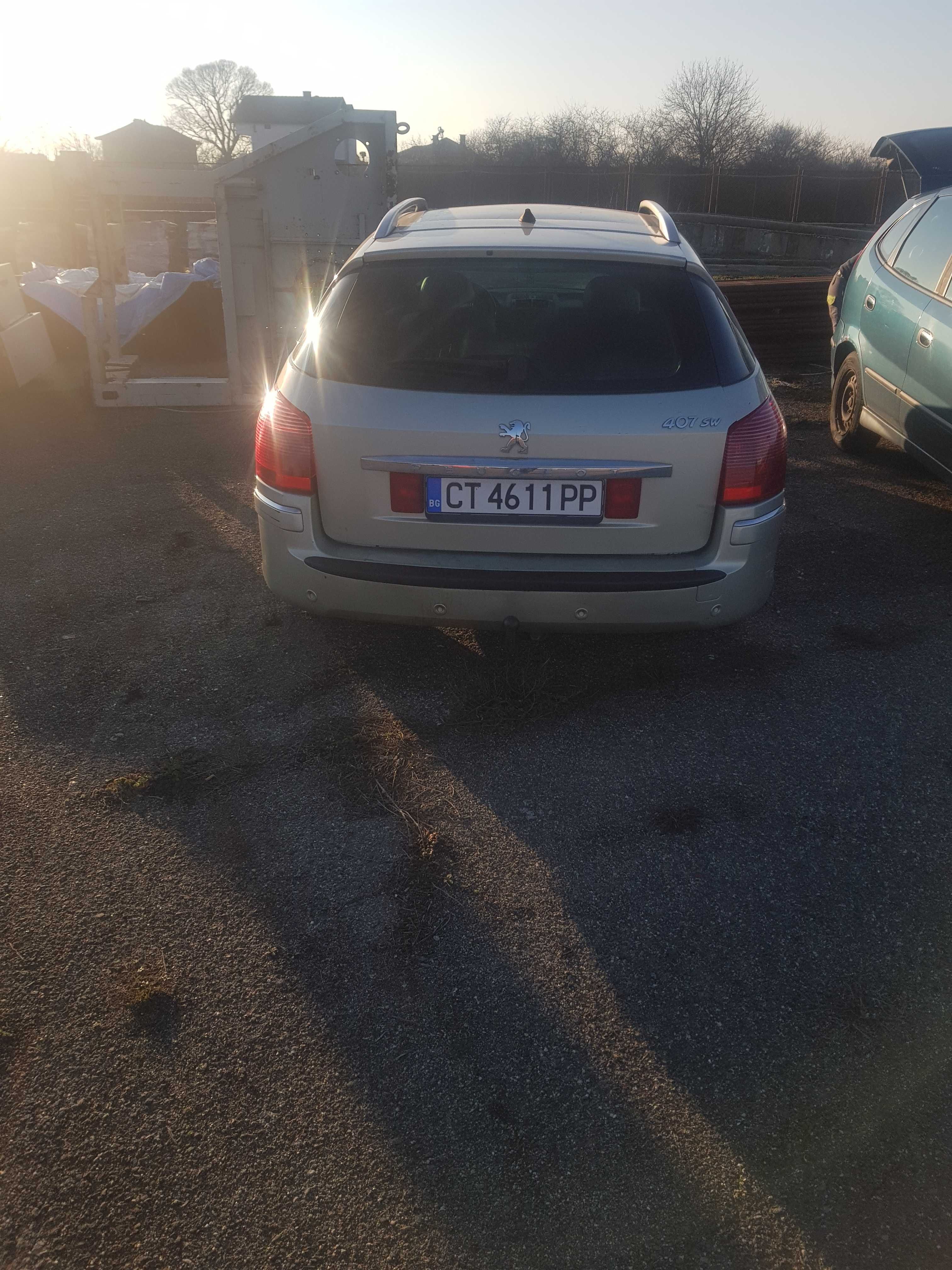 Peugeot 407 SW на части