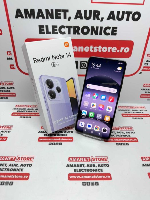 Xiaomi Redmi Note 14 5G 256GB Amanet Store Braila [14081]