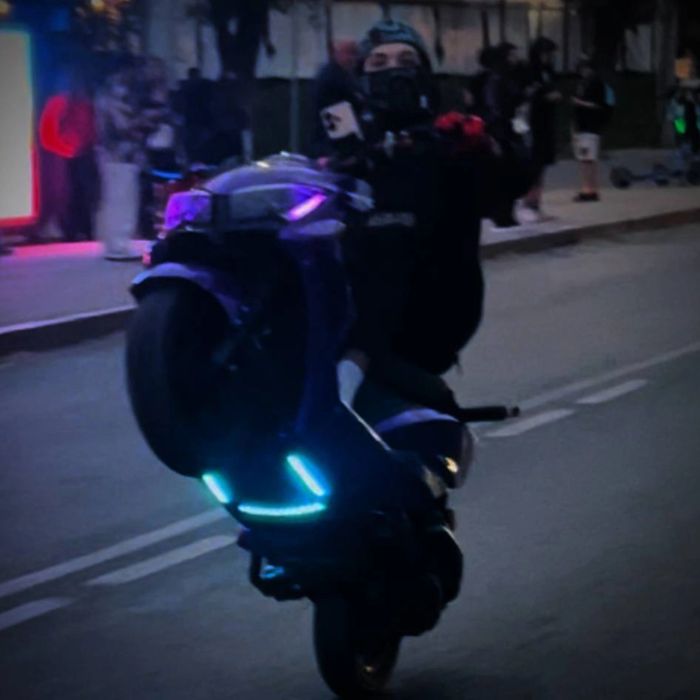 Стант пушка м8 про