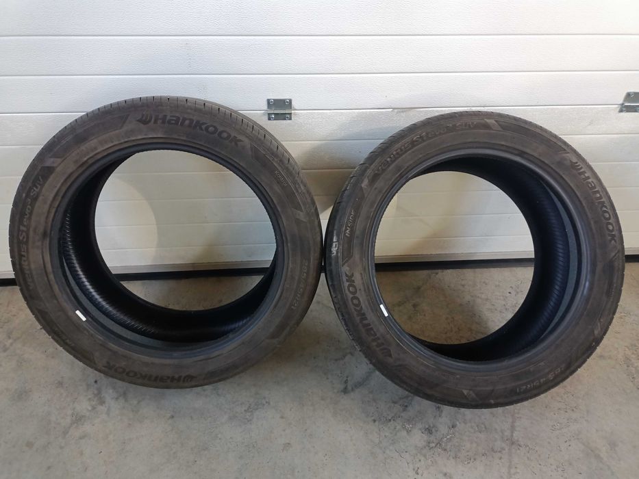 2 cauciucuri 285 45 21 hankook și 255/35/21