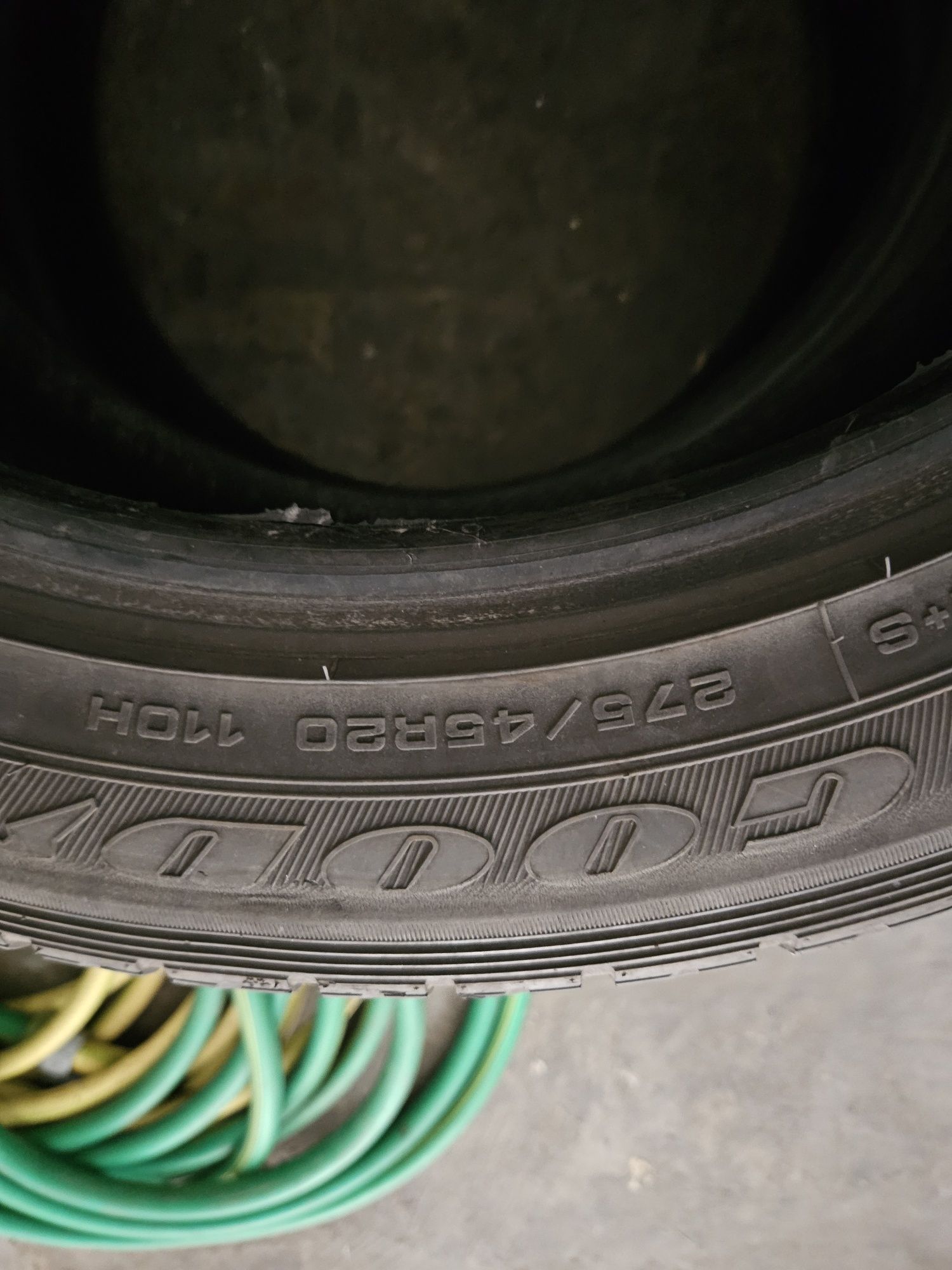 Продам шины в количестве 2 шт  275/45R20