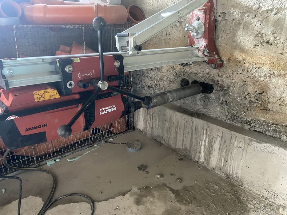 Пробиване на отвори / Диамантено пробиване