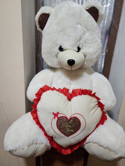 Холати жуда ажойиб Юмшоккина ок айик