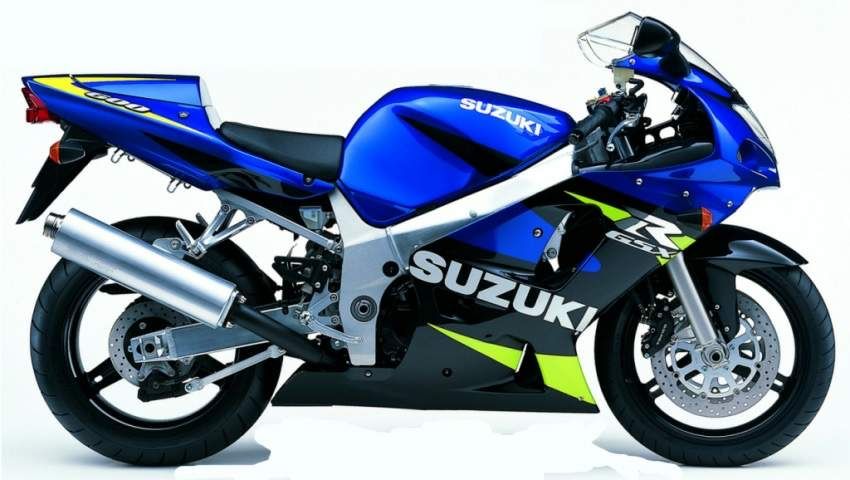 Suzuki GSXR 600 (2001) на части