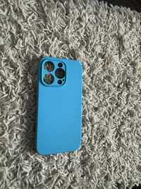 Husa iPhone 14 Pro silicon tpu blue/albastru [poze reale