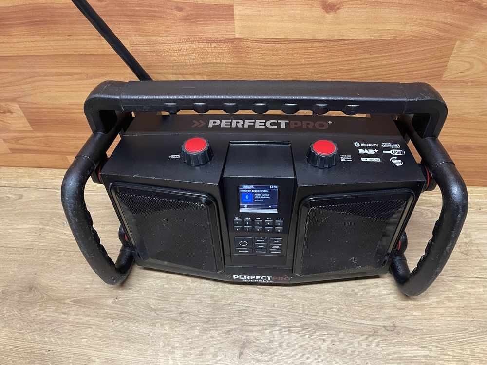 Radio santier Perfect Pro Rockbull AUX , Bluetooth