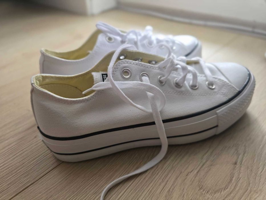 Teniși Albi, Converse All Star - mărimea 40 și 41