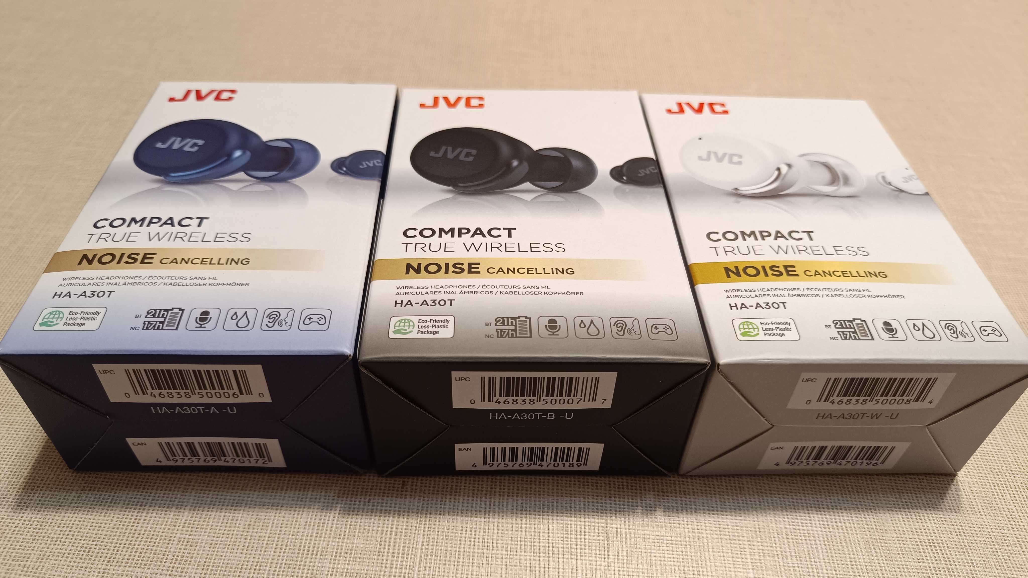 Casti True Wireless JVC HA-A30T Bluetooth Microfon, noi garantie 2 ani