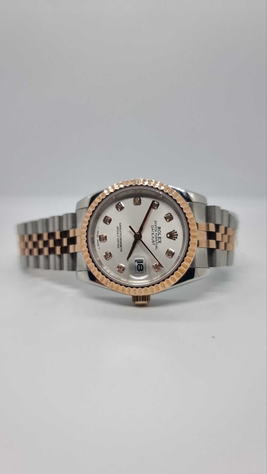 Rolex Oyster datejust 36 Diamond Дамски Часовник