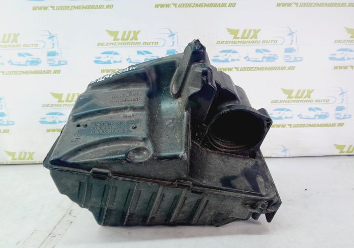 Carcasa filtru aer 8200947663e 1.5 dci- defect, o prindere rupta Renault Scenic 3 seria