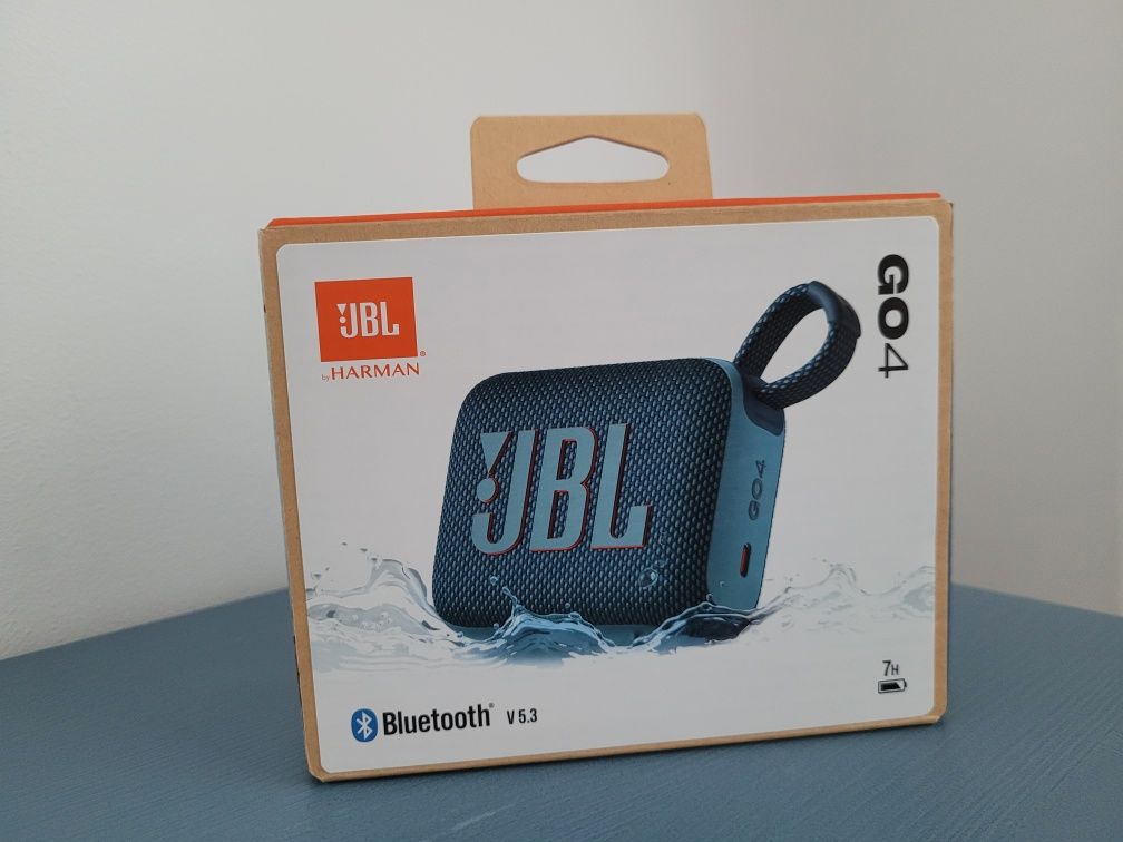 Sigilat,original Mini boxa portabila bluetooth JBL GO4 ip67 albastru