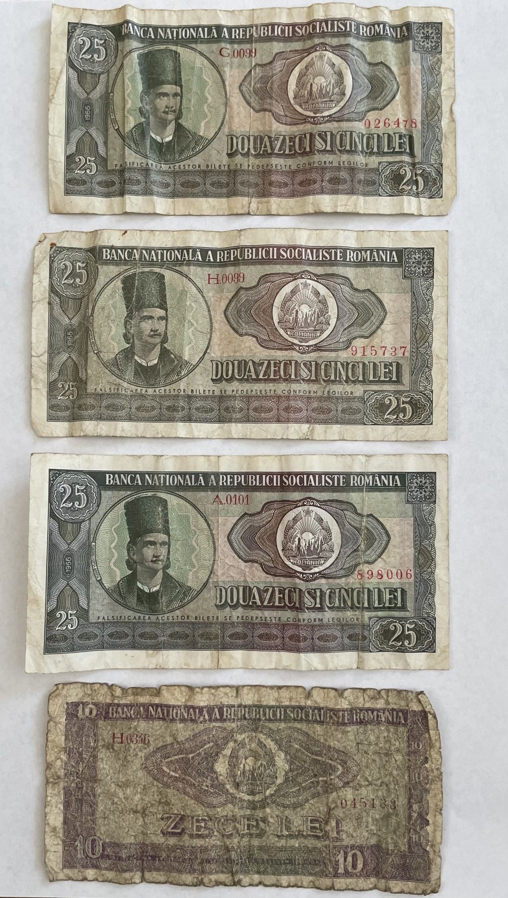 Colectie bancnote si monede