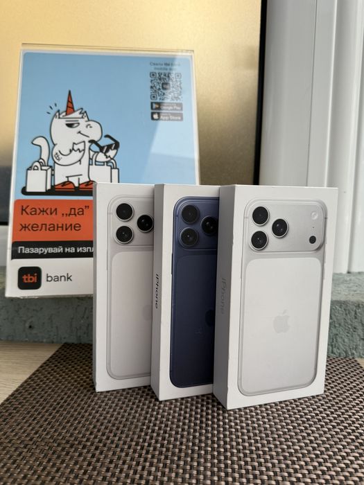 1TB*НОВ*ЛИЗИНГ*iPhone 17 Pro Max 134лв/м*SILVER/Deep Blue*17 про макс