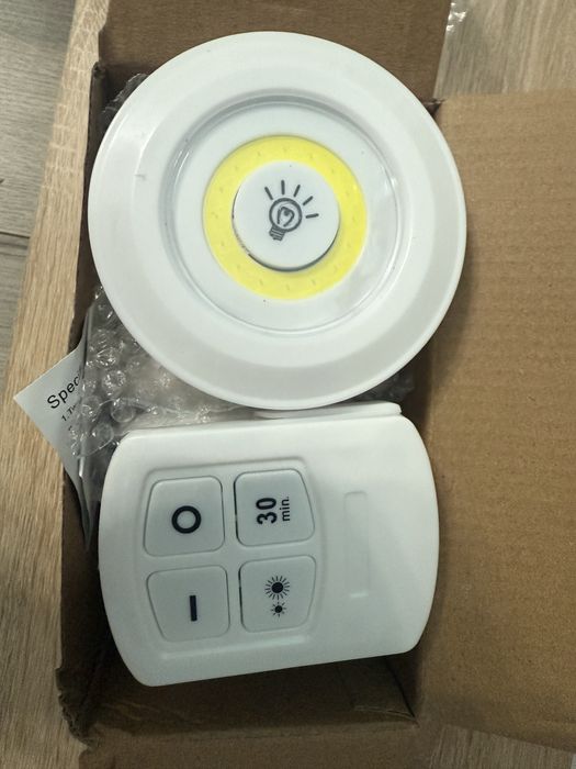 Set 6 lampi de veghe cu telecomanda