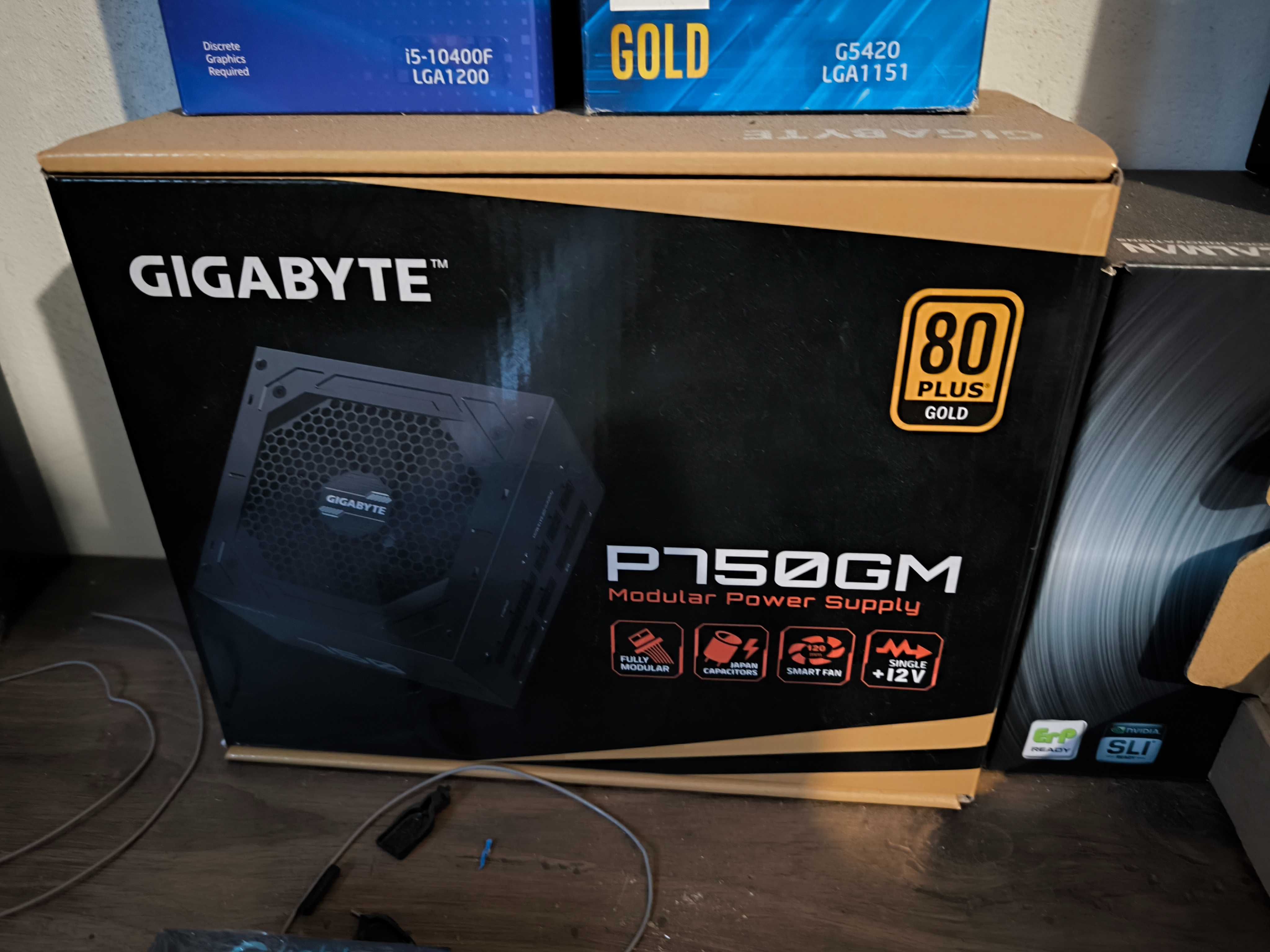 Захранване за компютър Gigabyte P750GM 750W 80+ GOLD