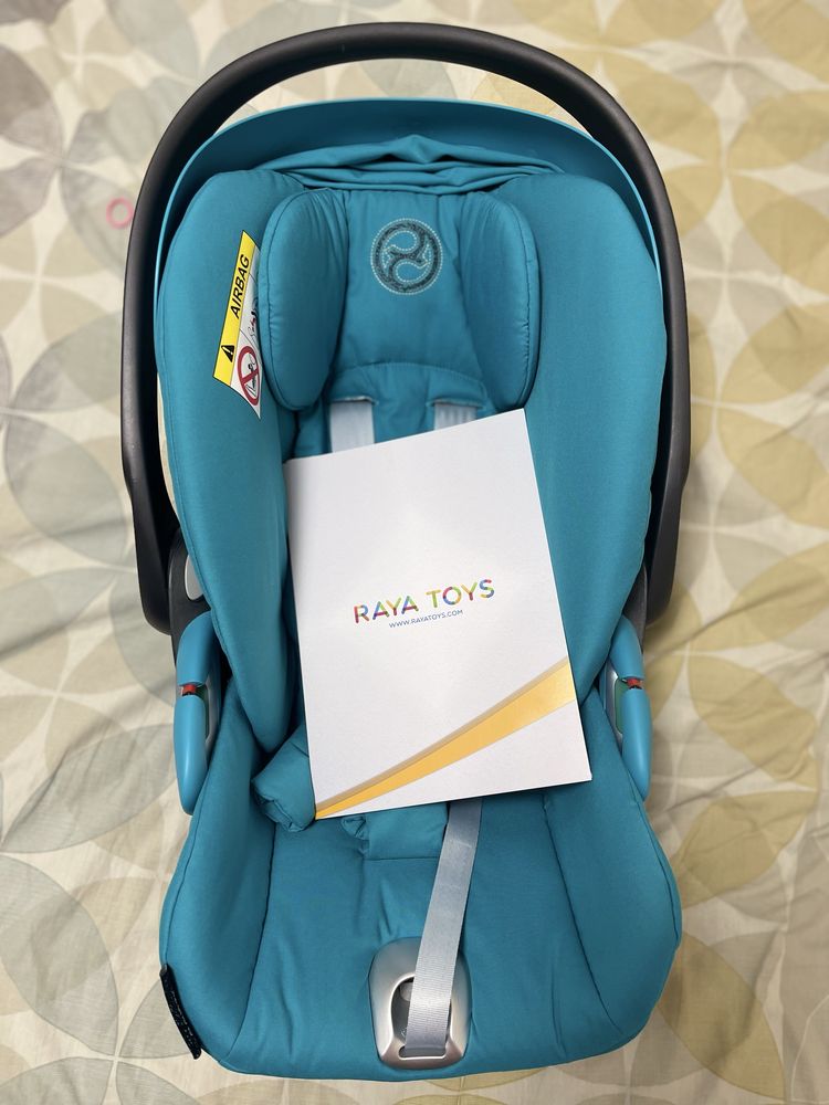 столче за кола Cybex cloud Z2 i-size plus river blue