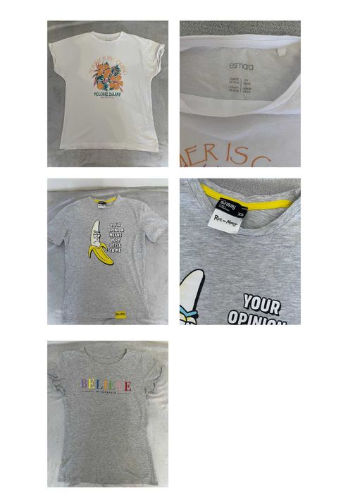 Lot de tricouri dama