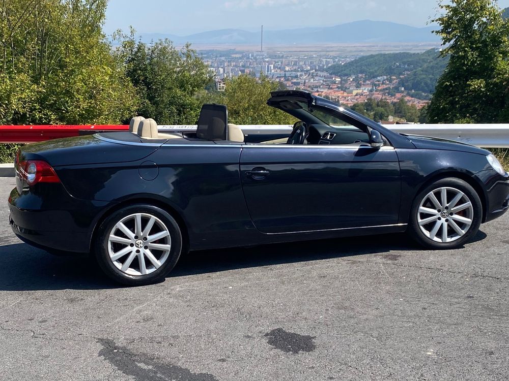 Volksvagen Eos/2008/Disel/140 cai/Decapotabil/Trapa/Navi/Piele/Jenti