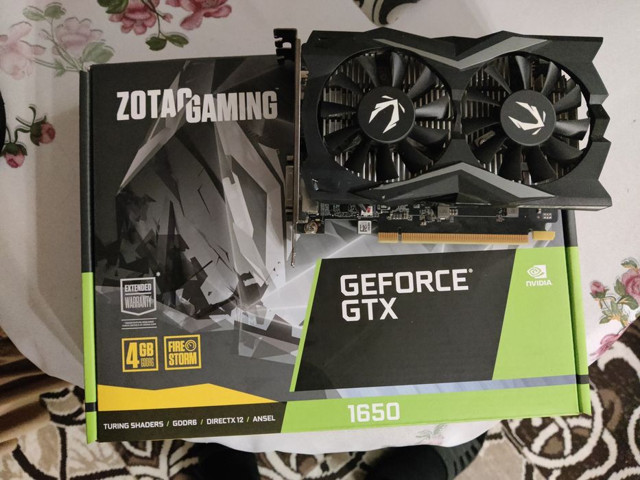 GTX 1650 видеокарта