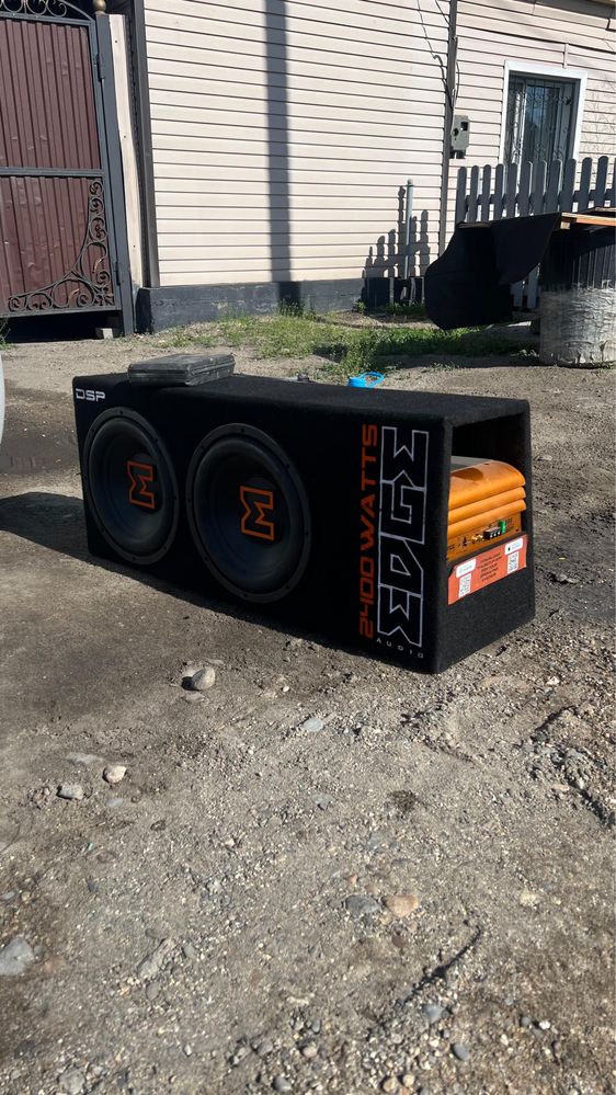 Продам сабвуфер edge 2x12