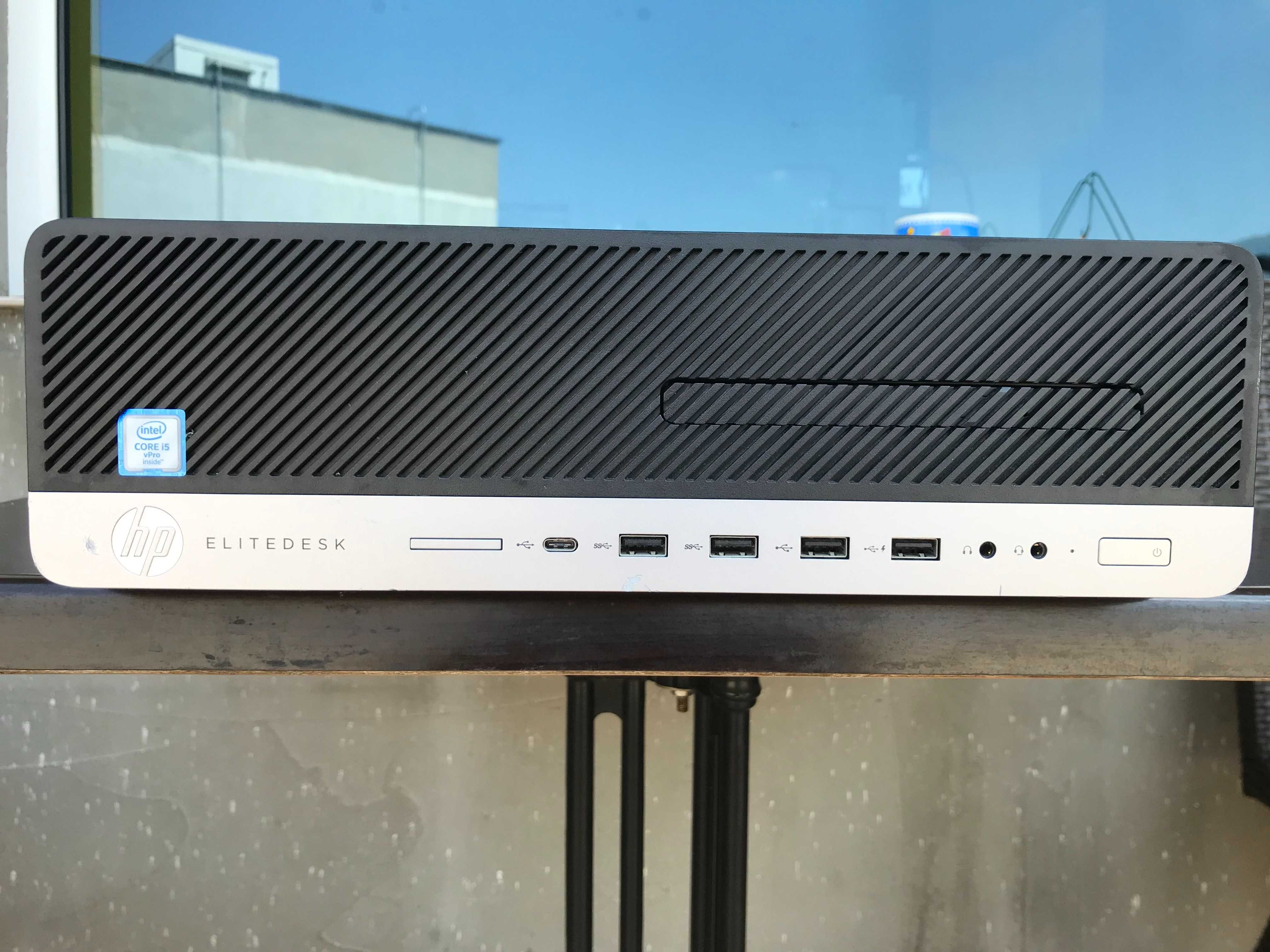 HP EliteDesk 800 G3 SFF,i5-6500,3200MHz 6MB, 4 cores,8GB-DDR4