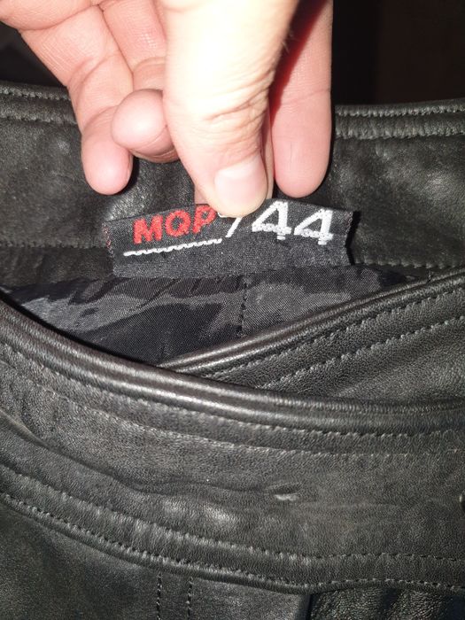 Pantaloni piele motor