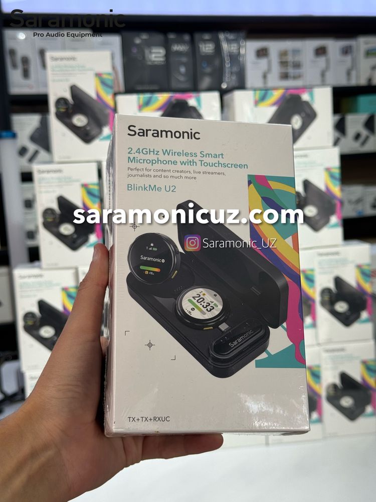 Saramonic BlinkME D2/U2 — Беспроводной петличный Микрофон петличка